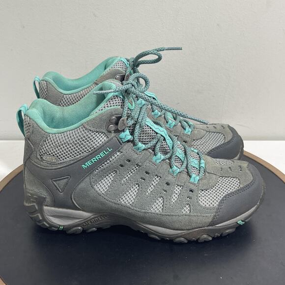 Merrell Shoes - Merrell Moab 2 Mid Waterproof Shoes Womens Size 8 Hiking Trail J342295C